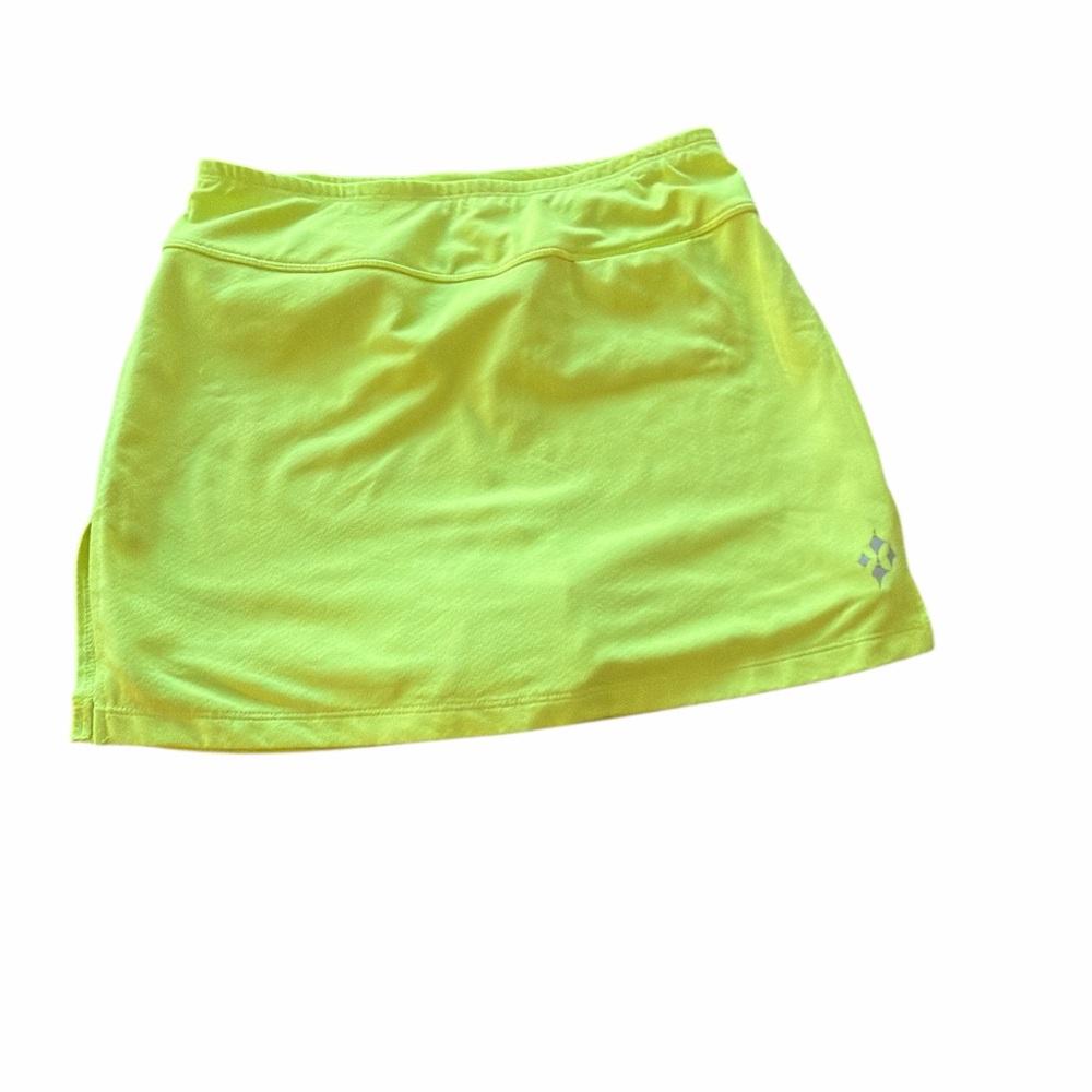 Jofit Bright Neon Yellow Tennis Skort Size XS